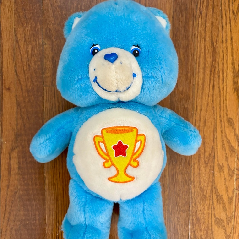 Rare Vintage Blue Champ Care Bear